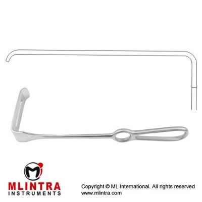 Coryllos Retractor Stainless Steel, 24 cm - 9 1/2" Blade Size 119 x 65 mm Coryllos Retractor Stainless Steel, 24 cm - 9 1/2" Blade Size 119 x 65 mm